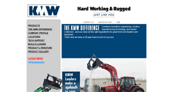 Desktop Screenshot of kmwloaders.com